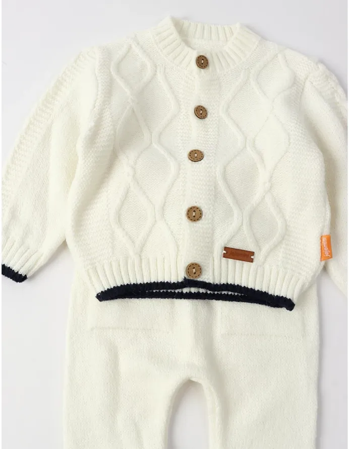 Compleu croset acrilic Sabin, alb picture - 5