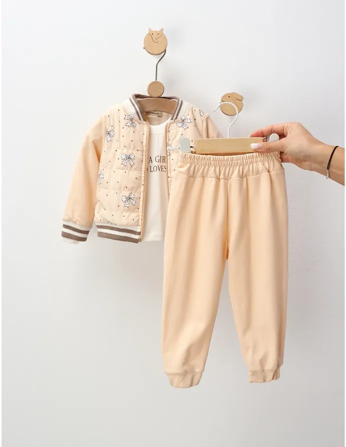 Compleu cu Jacheta, Just A Girl, crem picture - 5