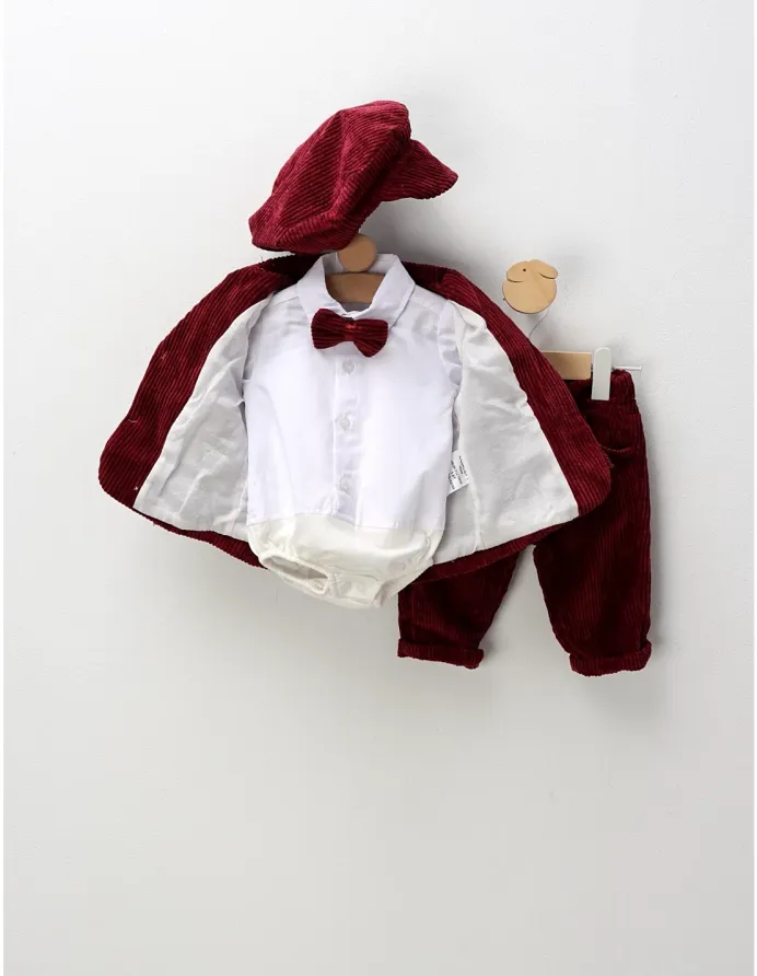 Costumas elegant Simon, cu grena picture - 6