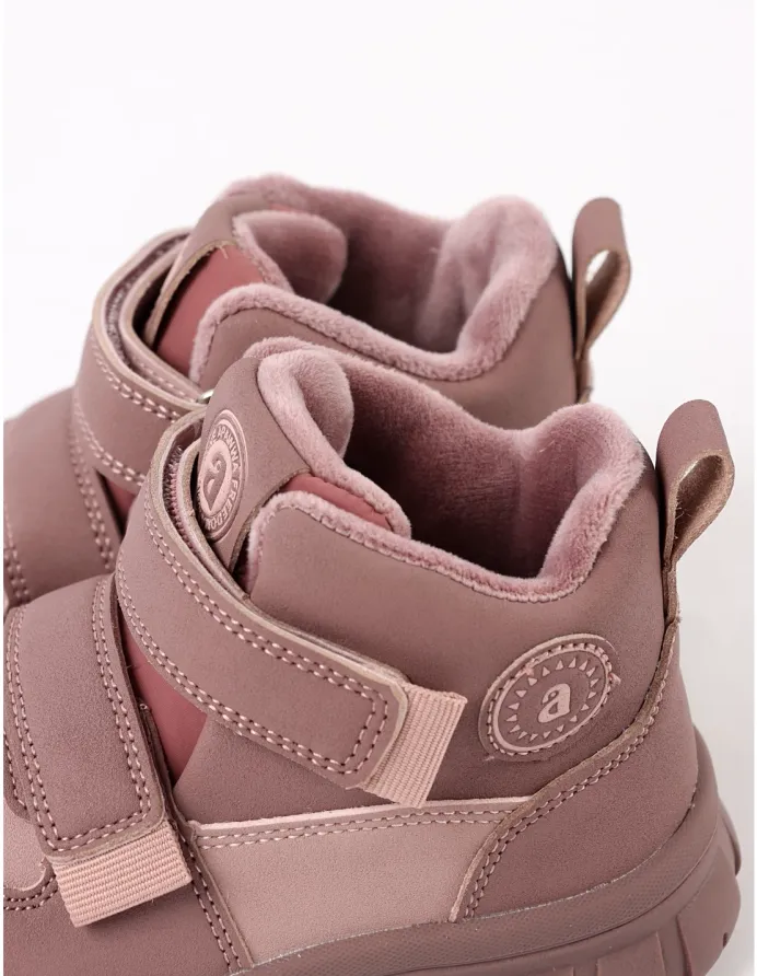 Ghete captusite copii Apawwa-velcro, roz picture - 5