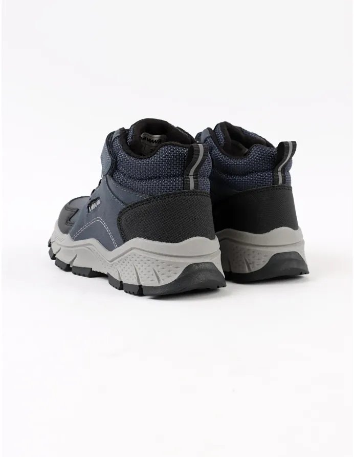 Ghete sport baieti captusite bleumarin picture - 6