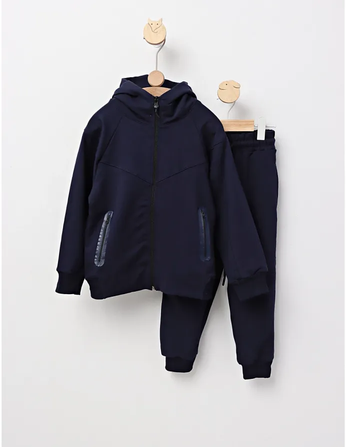 Trening Sport Boy Premium, bleumarin picture - 2