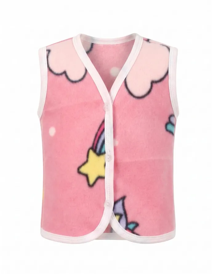 Vesta polar bebe roz-Unicorn picture - 2