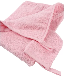 Prosop baie dantela ursulet, model roz