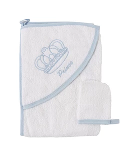 Prosop baie Prince alb-bleu