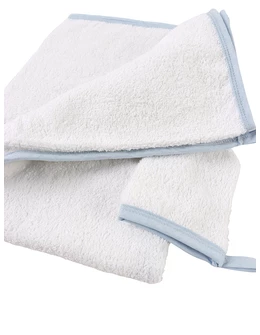 Prosop baie Prince alb-bleu