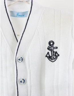 Pulover PNA Sailor alb-negru 2