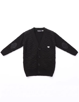 Pulover scoala, negru model 5