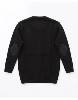 Pulover scoala, negru model 5