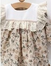Rochita cu broderie Anelise, cu bej picture - 2