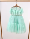 Rochita cu tulle Daria, model verde picture - 3