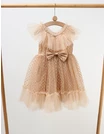 Rochita cu tulle Mandy, bej picture - 4