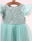 Rochita cu tulle Zara, model verde picture - 4