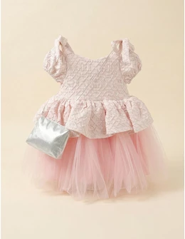 Rochita premium, cu gentuta, Mirabela, roz