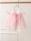 Rochita premium Elisha, cu roz picture - 5
