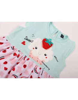 Rochita SWEET DELICIUS STRAWBERRY verde 2