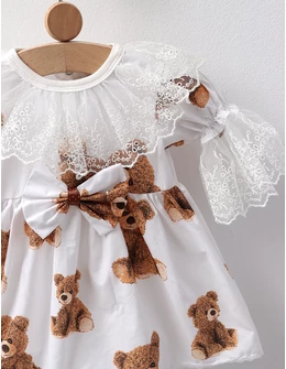 Rochita Ursulet Arabela maneca scurta