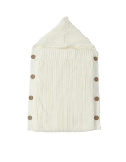 Sac de dormit, croset-cocolino, bebe, alb