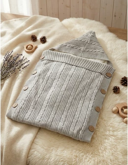 Sac de dormit, croset-cocolino, bebe, gri