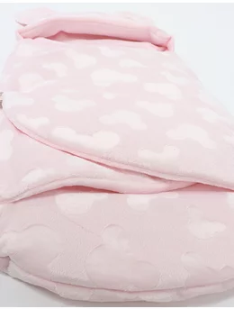 Sac de dormit premium Bear Oxford roz 2