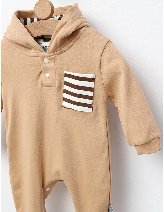 Salopeta Bebe Iepuras, model bej picture - 2