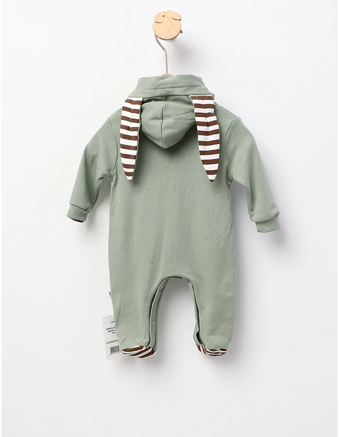 Salopeta Bebe Iepuras, model verde picture - 3