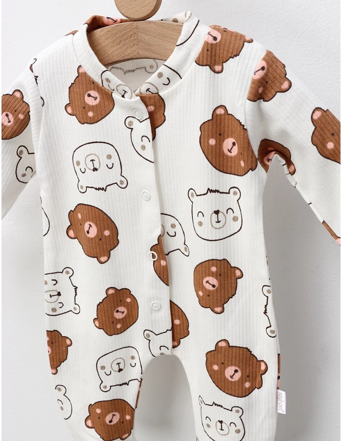 Salopeta cu botosei, cap de ursulet maro picture - 4