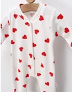 Salopeta cu botosei World Of Hearts, alb-rosu picture - 3