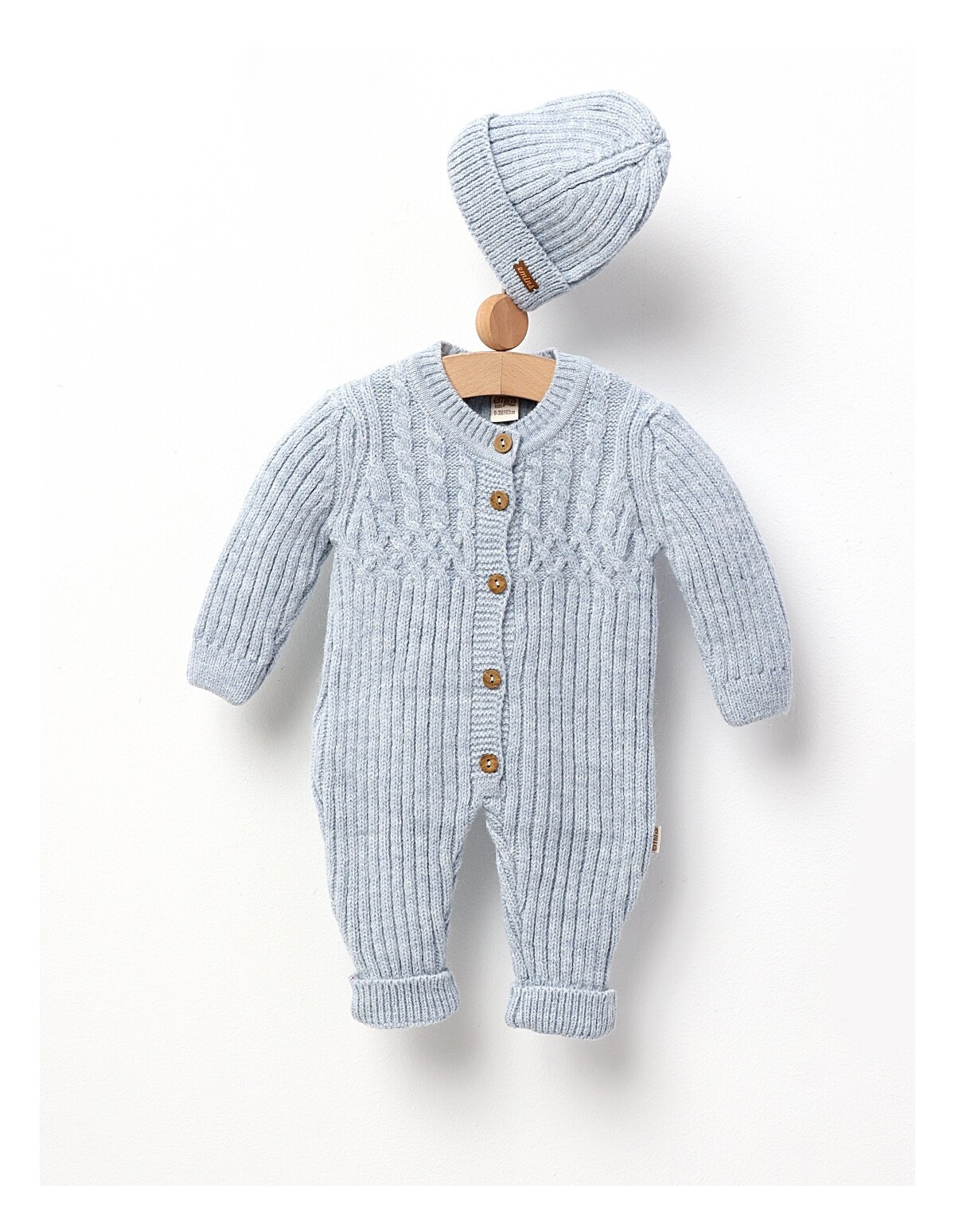 Salopeta cu fes, Croset Premium, Mely, bleu