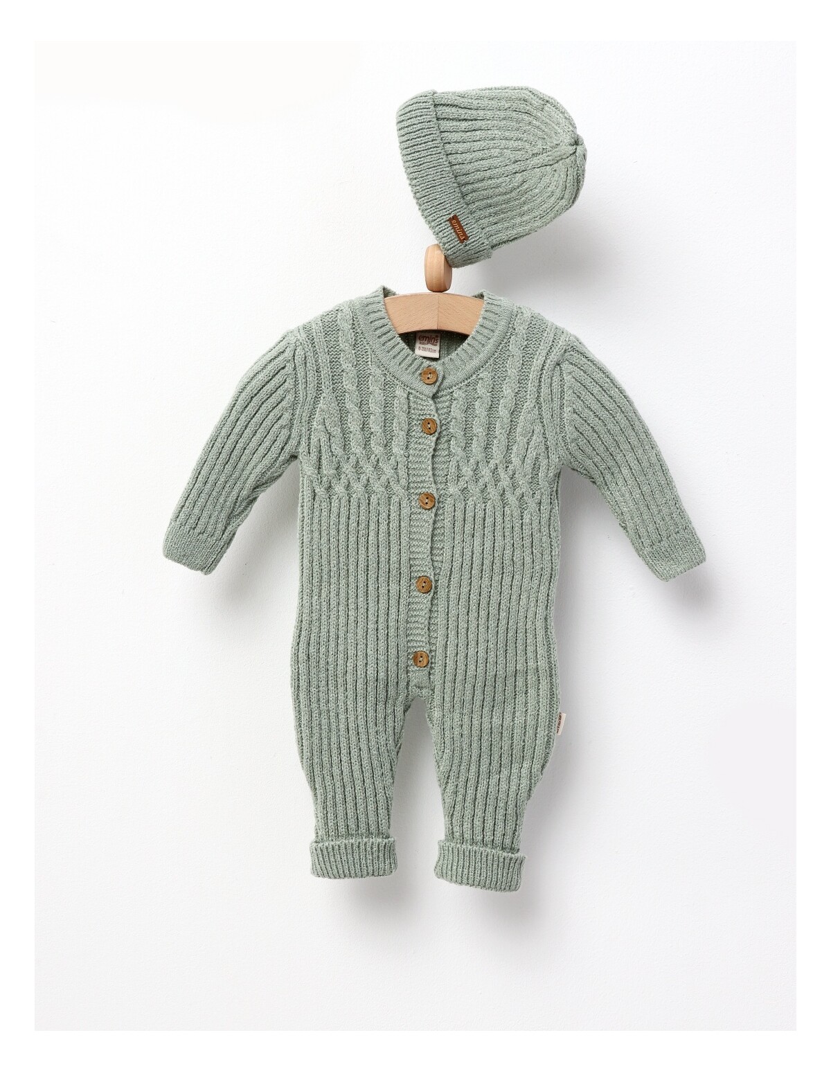 Salopeta cu fes, Croset Premium, Mely, verde