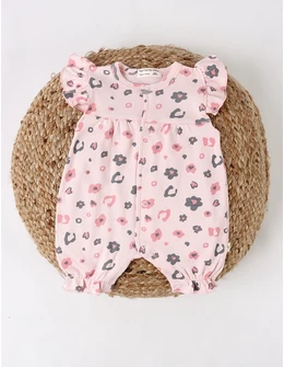 Salopeta de vara, Girls Summer, roz leopard