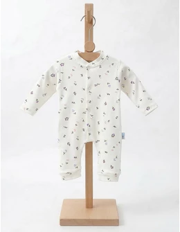 Salopeta floricele roz-mov, Minikids