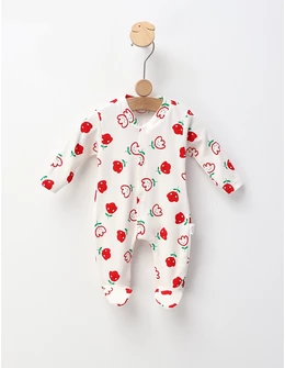 Salopeta Lalele, model alb