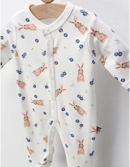 Salopeta premium, Iepurasul si Afine, alb