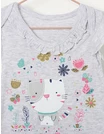 Salopeta WELCOME TO MEOW gri 2