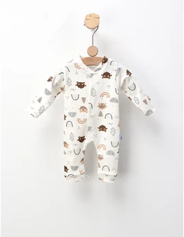 Salopeta Wild Grizz Bear, alb-maro