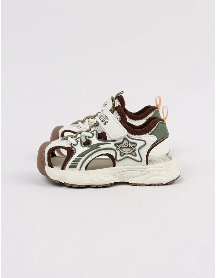 Sandale Apawwa, New Sport, Kaki-verde picture - 5