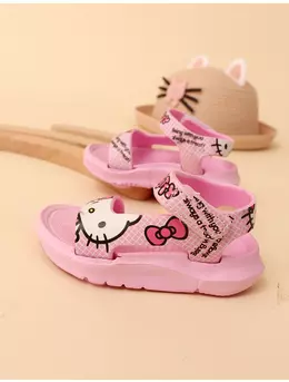 Sandale spuma Hello Kitty roz 2