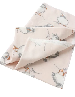 Scutec finet imprimat Pasare Delta, roz