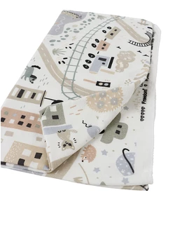 Scutec finet imprimat Safari cu trenul