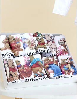 Set 12 body- ML - 0 -12 luni - Winnie The Pooh 2