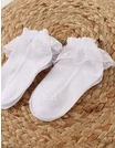 Set 2 perechi soseste cu dantela, premium alb picture - 4
