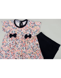 Set 2 piese Flower model coral 2
