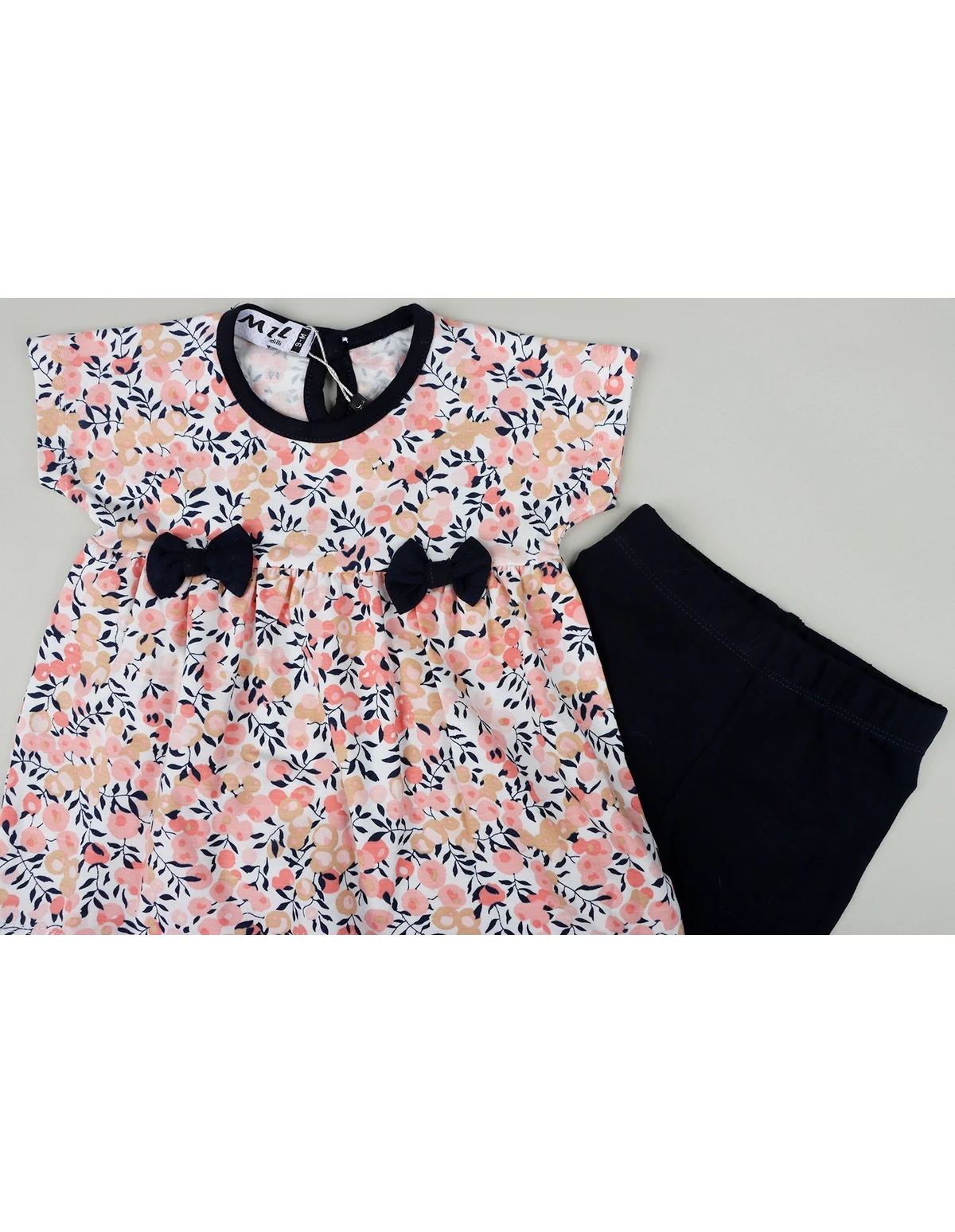 Set 2 piese Flower model coral