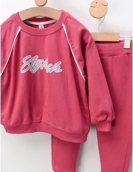 Set 2 piese Stylish roz prafuit