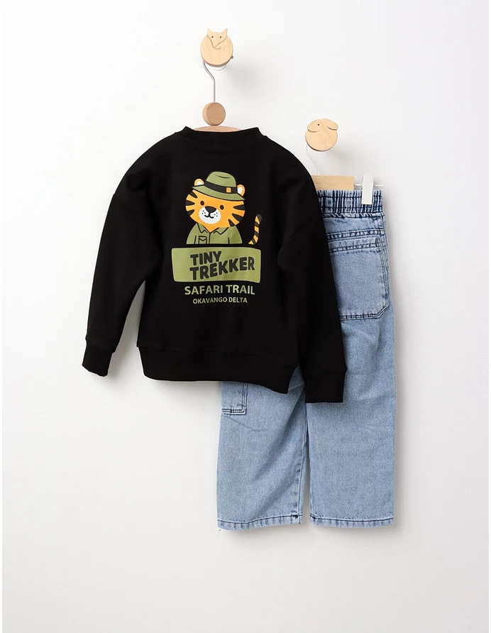 Set 2 piese Tiny trekker negru picture - 4