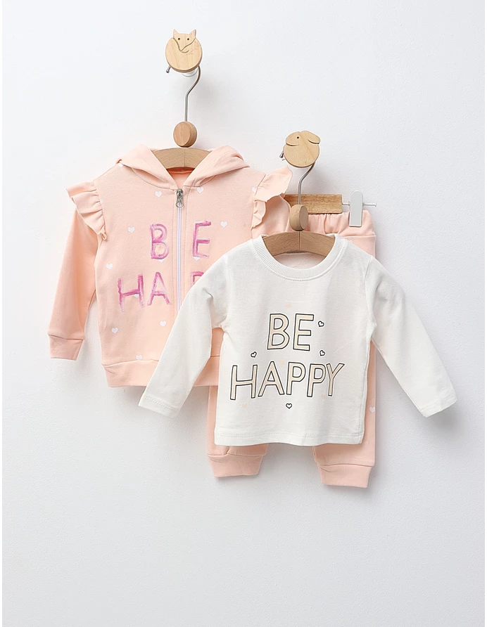 Set 3 piese Be Happy, model corai picture - 4