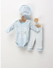Set 3 piese 'BORN in 2026' albastru deschis picture - 2