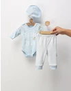 Set 3 piese 'BORN in 2026' albastru deschis picture - 4