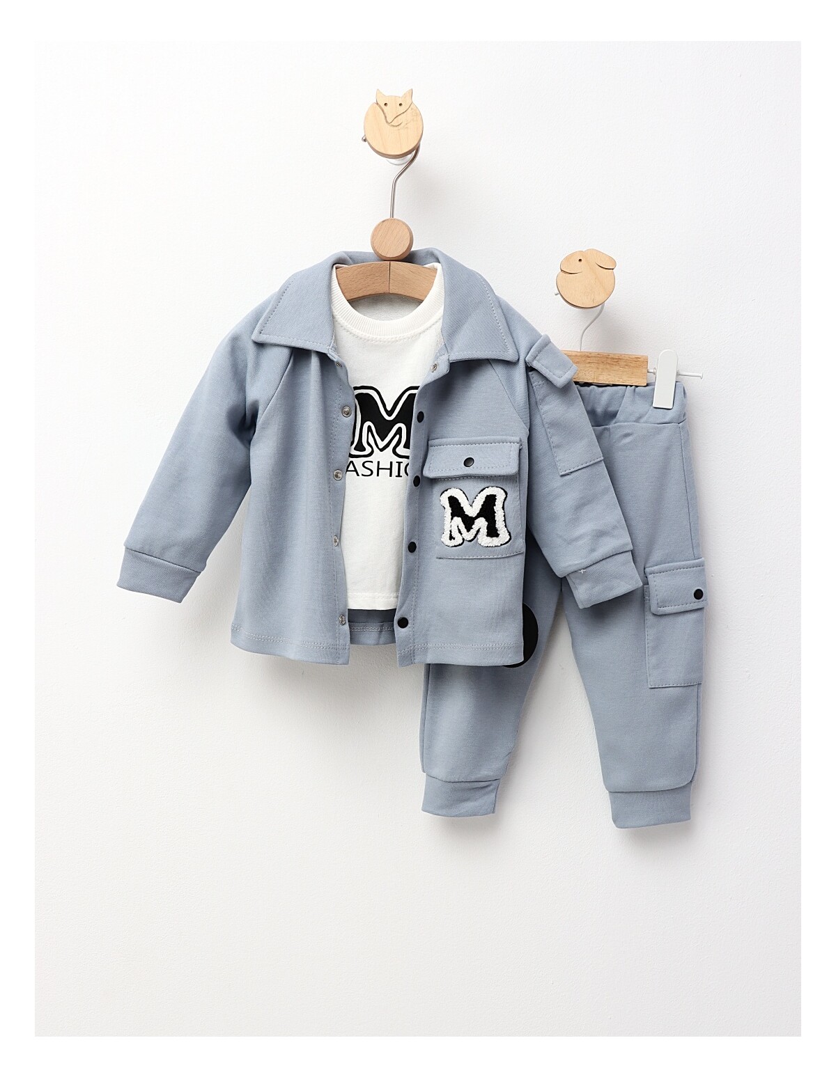 Set 3 piese FASHION boys bleu
